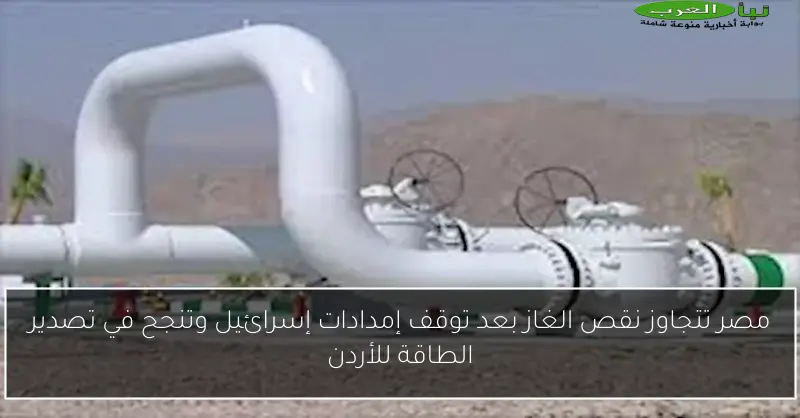 مصر تتجاوز نقص الغاز بعد توقف إمدادات إسرائيل وتنجح في تصدير الطاقة للأردن