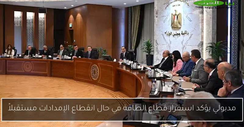 مدبولي يؤكد استقرار قطاع الطاقة في حال انقطاع الإمدادات مستقبلاً