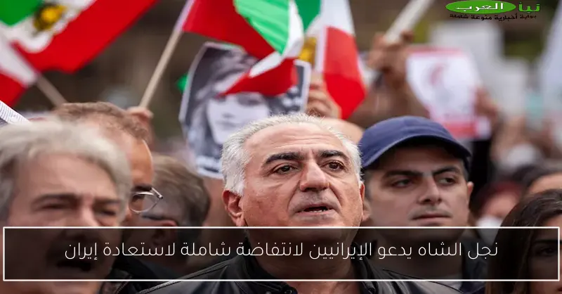 نجل الشاه يدعو الإيرانيين لانتفاضة شاملة لاستعادة إيران