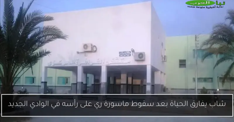شاب يفارق الحياة بعد سقوط ماسورة ري على رأسه في الوادي الجديد