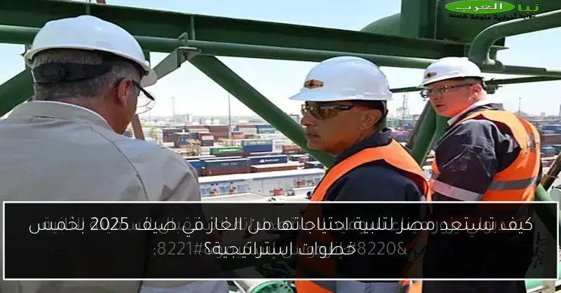 كيف تستعد مصر لتلبية احتياجاتها من الغاز في صيف 2025 بخمس خطوات استراتيجية؟