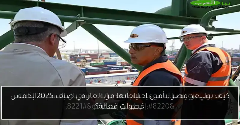 كيف تستعد مصر لتأمين احتياجاتها من الغاز في صيف 2025 بخمس خطوات فعالة؟