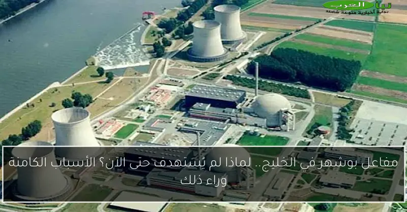 مفاعل بوشهر في الخليج.. لماذا لم يُستهدف حتى الآن؟ الأسباب الكامنة وراء ذلك
