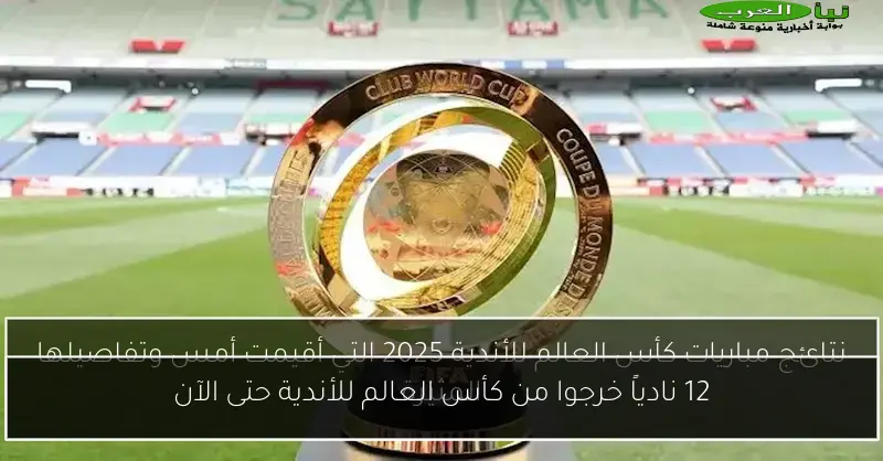 12 نادياً خرجوا من كأس العالم للأندية حتى الآن