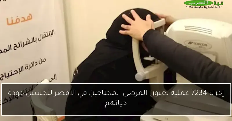 إجراء 7234 عملية لعيون المرضى المحتاجين في الأقصر لتحسين جودة حياتهم