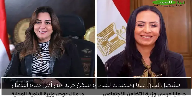 تشكيل لجان عليا وتنفيذية لمبادرة سكن كريم من أجل حياة أفضل