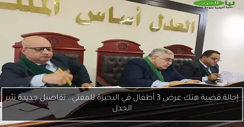 إحالة قضية هتك عرض 3 أطفال في البحيرة للمفتي.. تفاصيل جديدة تثير الجدل