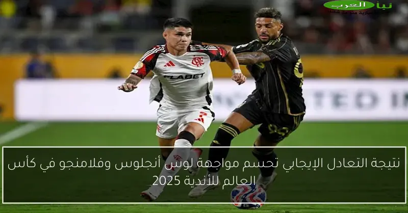 نتيجة التعادل الإيجابي تحسم مواجهة لوس أنجلوس وفلامنجو في كأس العالم للأندية 2025