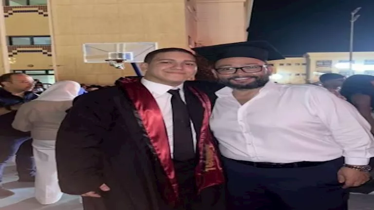 أحمد رزق يحتفل بتخرج نجله من المدرسة وإيمان العاصي تشارك فرحته بصورة مميزة