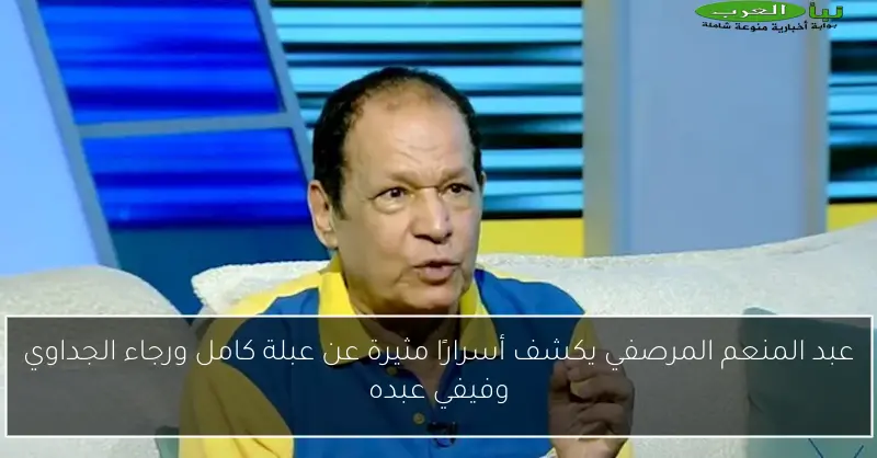عبد المنعم المرصفي يكشف أسرارًا مثيرة عن عبلة كامل ورجاء الجداوي وفيفي عبده