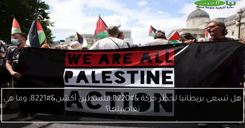 هل تسعى بريطانيا لحظر حركة “فلسطين أكشن” وما هي تفاصيلها؟