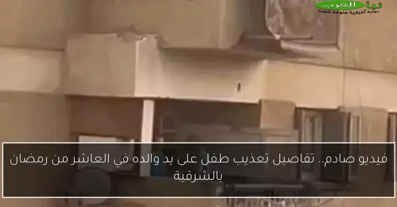 فيديو صادم.. تفاصيل تعذيب طفل على يد والده في العاشر من رمضان بالشرقية