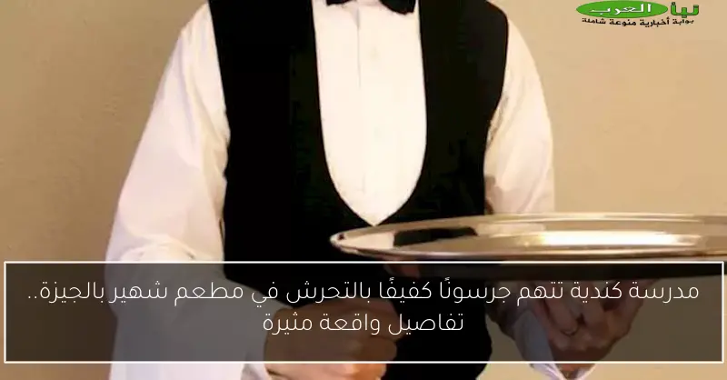 مدرسة كندية تتهم جرسونًا كفيفًا بالتحرش في مطعم شهير بالجيزة.. تفاصيل واقعة مثيرة