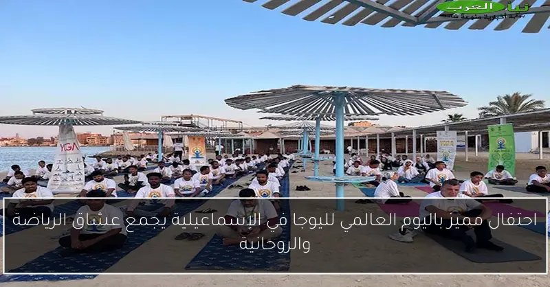 احتفال مميز باليوم العالمي لليوجا في الإسماعيلية يجمع عشاق الرياضة والروحانية