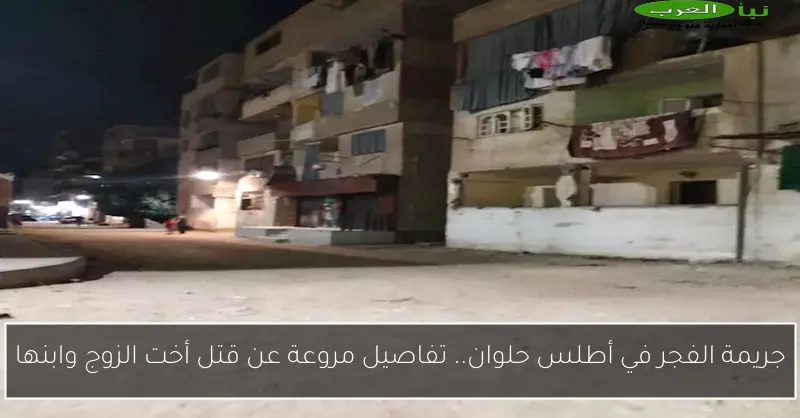 جريمة الفجر في أطلس حلوان.. تفاصيل مروعة عن قتل أخت الزوج وابنها