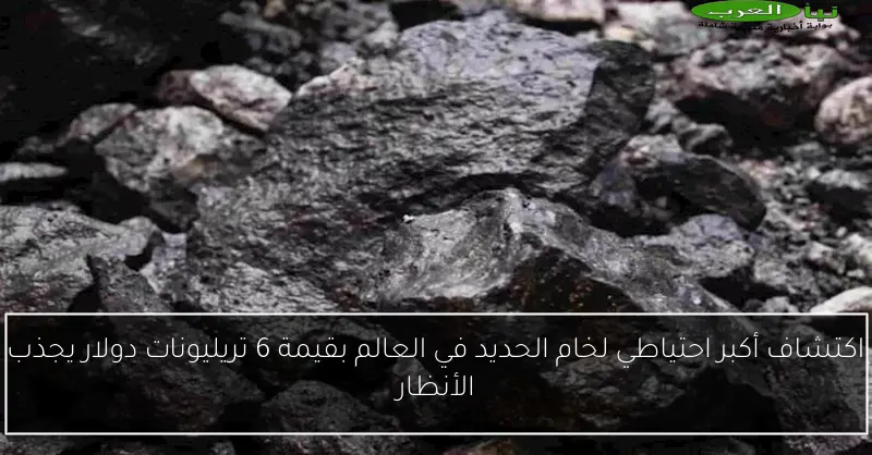 اكتشاف أكبر احتياطي لخام الحديد في العالم بقيمة 6 تريليونات دولار يجذب الأنظار