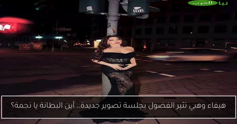 هيفاء وهبي تثير الفضول بجلسة تصوير جديدة.. أين البطانة يا نجمة؟