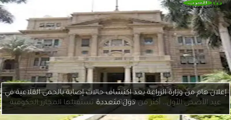 إعلان هام من وزارة الزراعة بعد اكتشاف حالات إصابة بالحمى القلاعية في دول متعددة