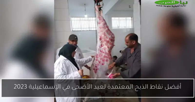 أفضل نقاط الذبح المعتمدة لعيد الأضحى في الإسماعيلية 2023