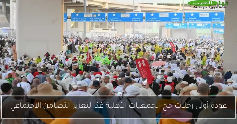 عودة أولى رحلات حج الجمعيات الأهلية غدًا لتعزيز التضامن الاجتماعي