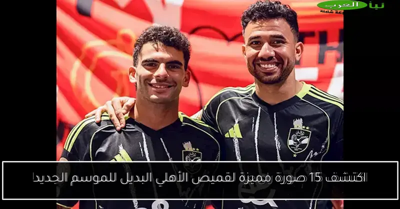 اكتشف 15 صورة مميزة لقميص الأهلي البديل للموسم الجديد