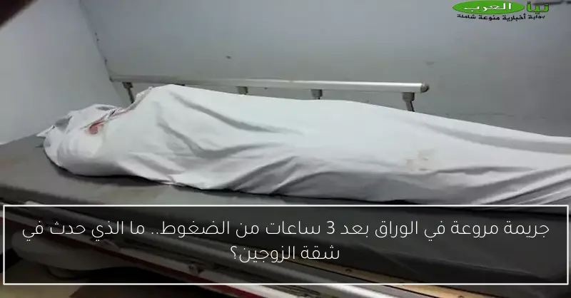 جريمة مروعة في الوراق بعد 3 ساعات من الضغوط.. ما الذي حدث في شقة الزوجين؟