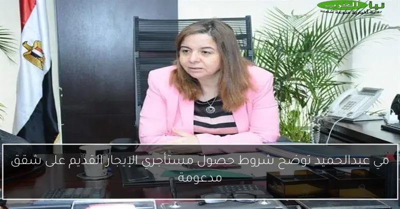مي عبدالحميد توضح شروط حصول مستأجري الإيجار القديم على شقق مدعومة