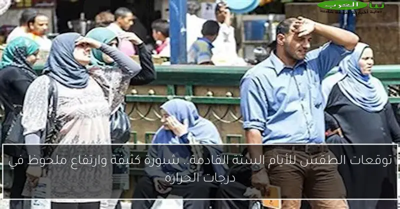 توقعات الطقس للأيام الستة القادمة.. شبورة كثيفة وارتفاع ملحوظ في درجات الحرارة
