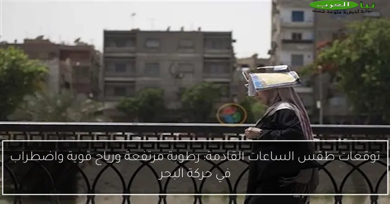 توقعات طقس الساعات القادمة: رطوبة مرتفعة ورياح قوية واضطراب في حركة البحر