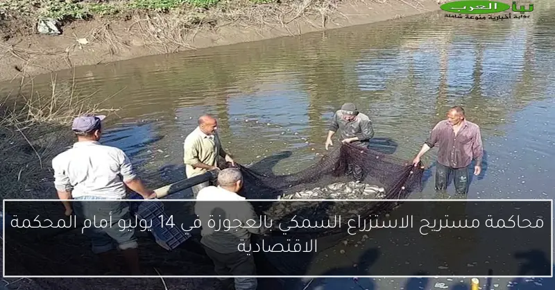 محاكمة مستريح الاستزراع السمكي بالعجوزة في 14 يوليو أمام المحكمة الاقتصادية