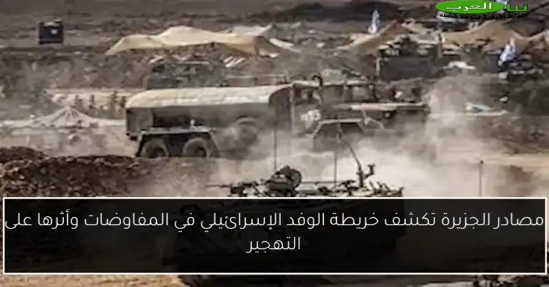 مصادر الجزيرة تكشف خريطة الوفد الإسرائيلي في المفاوضات وأثرها على التهجير