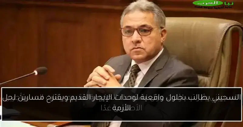 السجيني يطالب بحلول واقعية لوحدات الإيجار القديم ويقترح مسارين لحل الأزمة