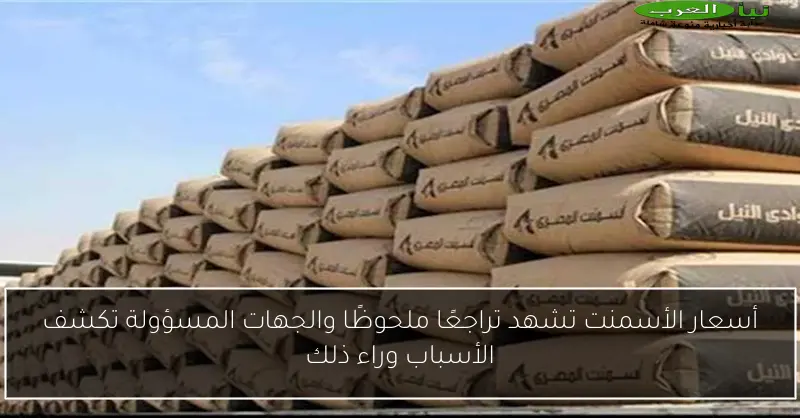 أسعار الأسمنت تشهد تراجعًا ملحوظًا والجهات المسؤولة تكشف الأسباب وراء ذلك
