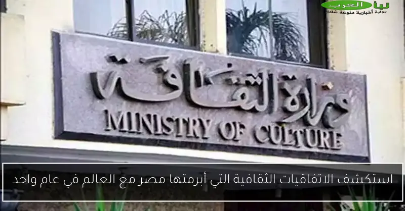استكشف الاتفاقيات الثقافية التي أبرمتها مصر مع العالم في عام واحد