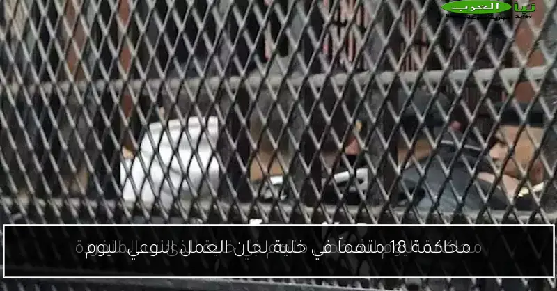 محاكمة 18 متهماً في خلية لجان العمل النوعي اليوم