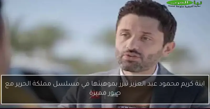 ابنة كريم محمود عبد العزيز تبرز بموهبتها في مسلسل مملكة الحرير مع صور مميزة
