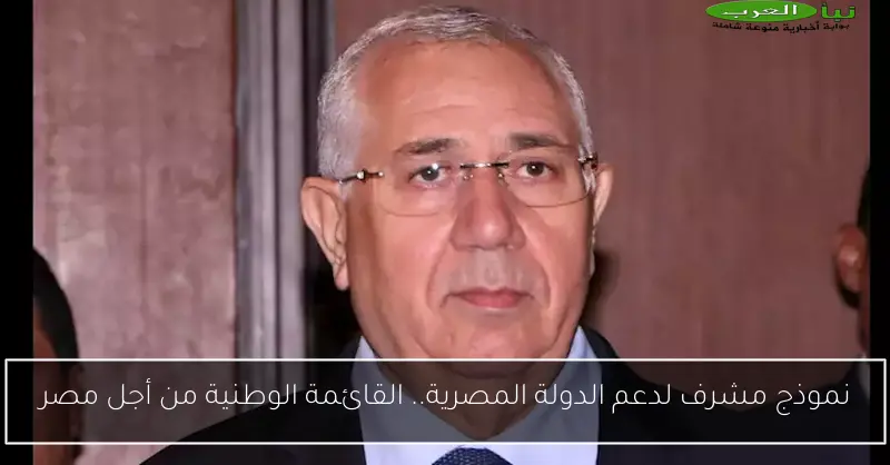 نموذج مشرف لدعم الدولة المصرية.. القائمة الوطنية من أجل مصر