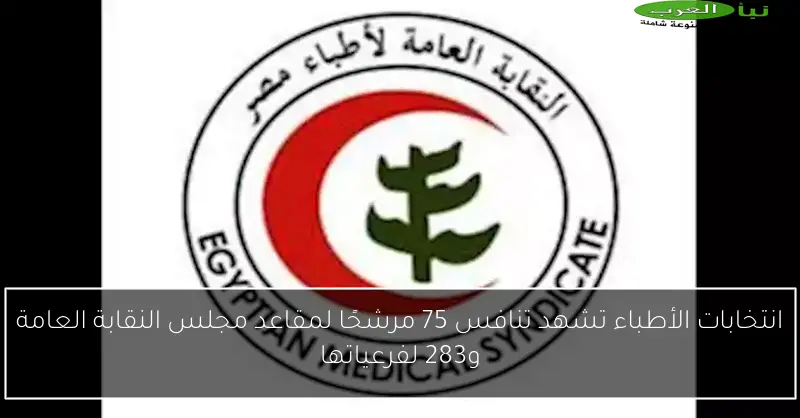 انتخابات الأطباء تشهد تنافس 75 مرشحًا لمقاعد مجلس النقابة العامة و283 لفرعياتها