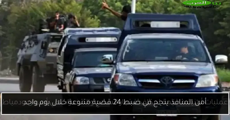 أمن المنافذ ينجح في ضبط 24 قضية متنوعة خلال يوم واحد