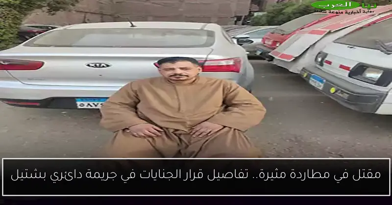 مقتل في مطاردة مثيرة.. تفاصيل قرار الجنايات في جريمة دائري بشتيل