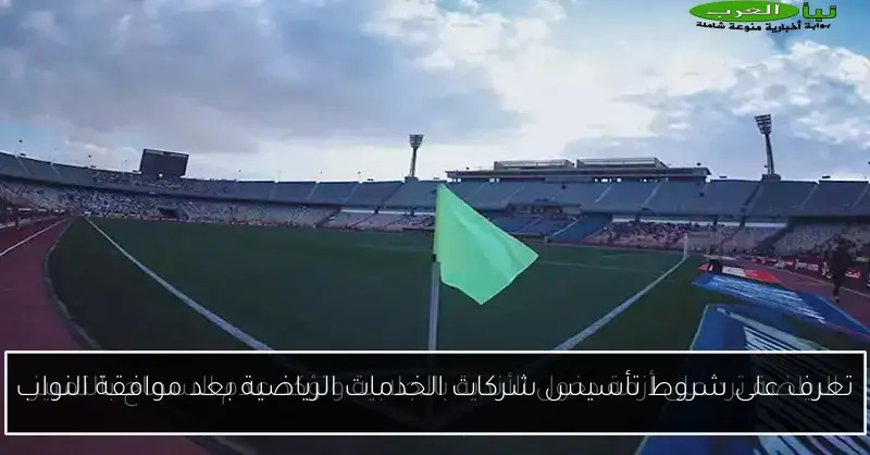 تعرف على شروط تأسيس شركات الخدمات الرياضية بعد موافقة النواب