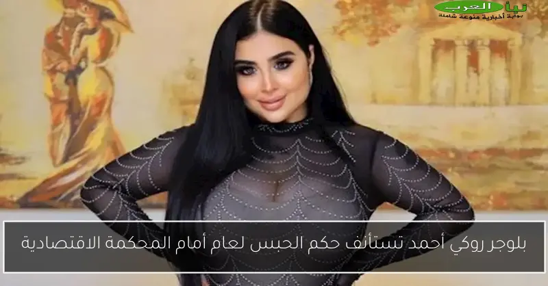 بلوجر روكي أحمد تستأنف حكم الحبس لعام أمام المحكمة الاقتصادية