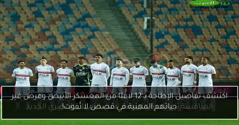 اكتشف تفاصيل الإطاحة بـ 12 لاعبًا من المعسكر الأبيض وعرض غير حياتهم المهنية في قصص لا تُفوت!