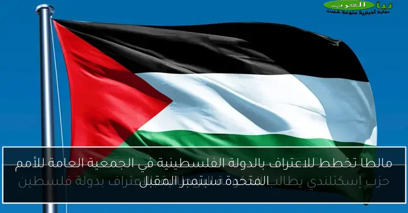 مالطا تخطط للاعتراف بالدولة الفلسطينية في الجمعية العامة للأمم المتحدة سبتمبر المقبل