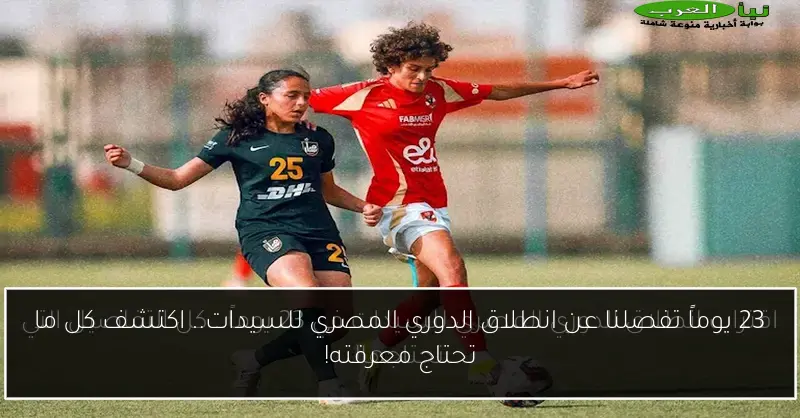 23 يوماً تفصلنا عن انطلاق الدوري المصري للسيدات.. اكتشف كل ما تحتاج معرفته!