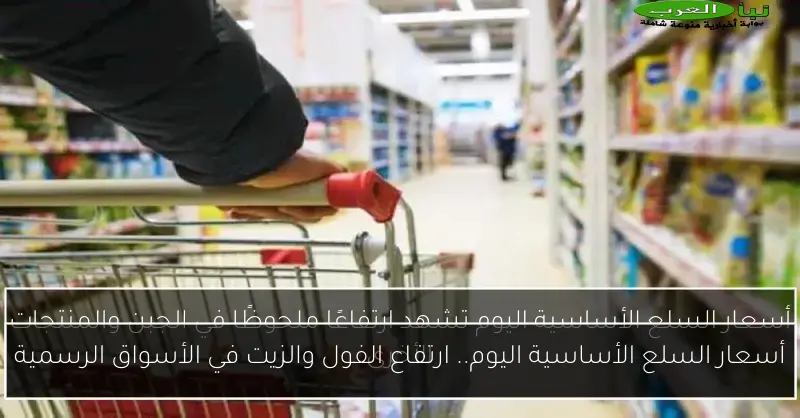 أسعار السلع الأساسية اليوم.. ارتفاع الفول والزيت في الأسواق الرسمية