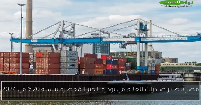 مصر تتصدر صادرات العالم في بودرة الخبز المُحضَّرة بنسبة 20% في 2024
