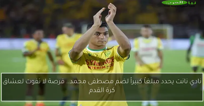 نادي نانت يحدد مبلغاً كبيراً لضم مصطفى محمد.. فرصة لا تفوت لعشاق كرة القدم