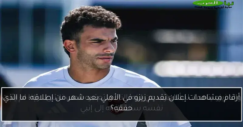 أرقام مشاهدات إعلان تقديم زيزو في الأهلي بعد شهر من إطلاقه: ما الذي حققه؟