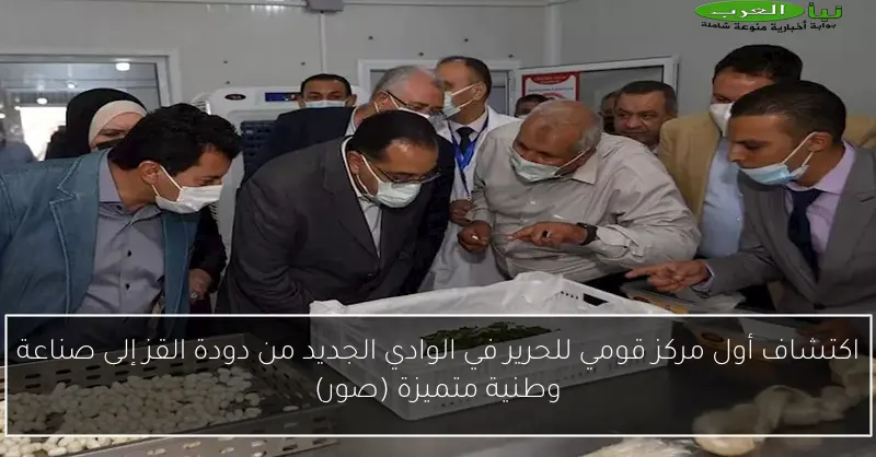 اكتشاف أول مركز قومي للحرير في الوادي الجديد من دودة القز إلى صناعة وطنية متميزة (صور)